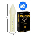 Trojan Magnum Raw Condoms - 10pk