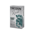 Trojan Raw Pure Feel Non-Latex 10pk
