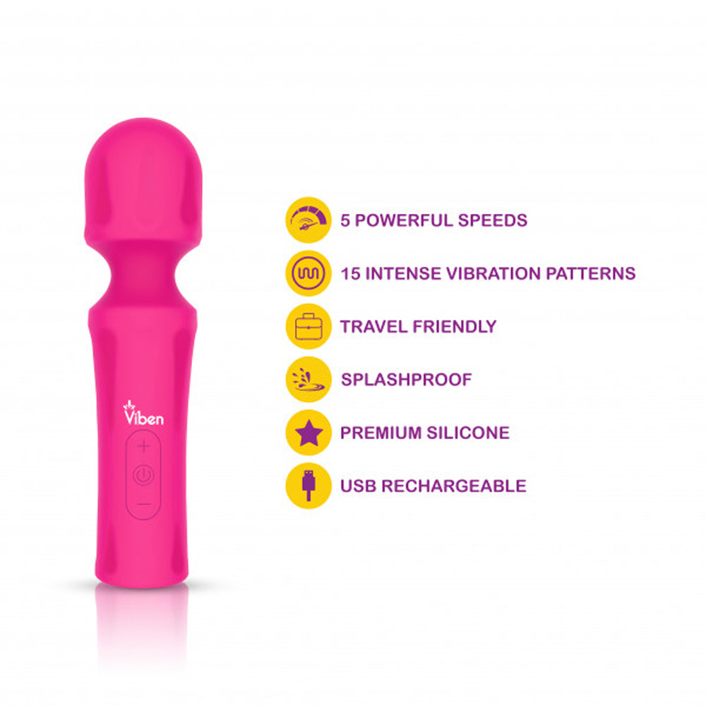 Mighty Muse - Powerful Wand - Hot Pink *