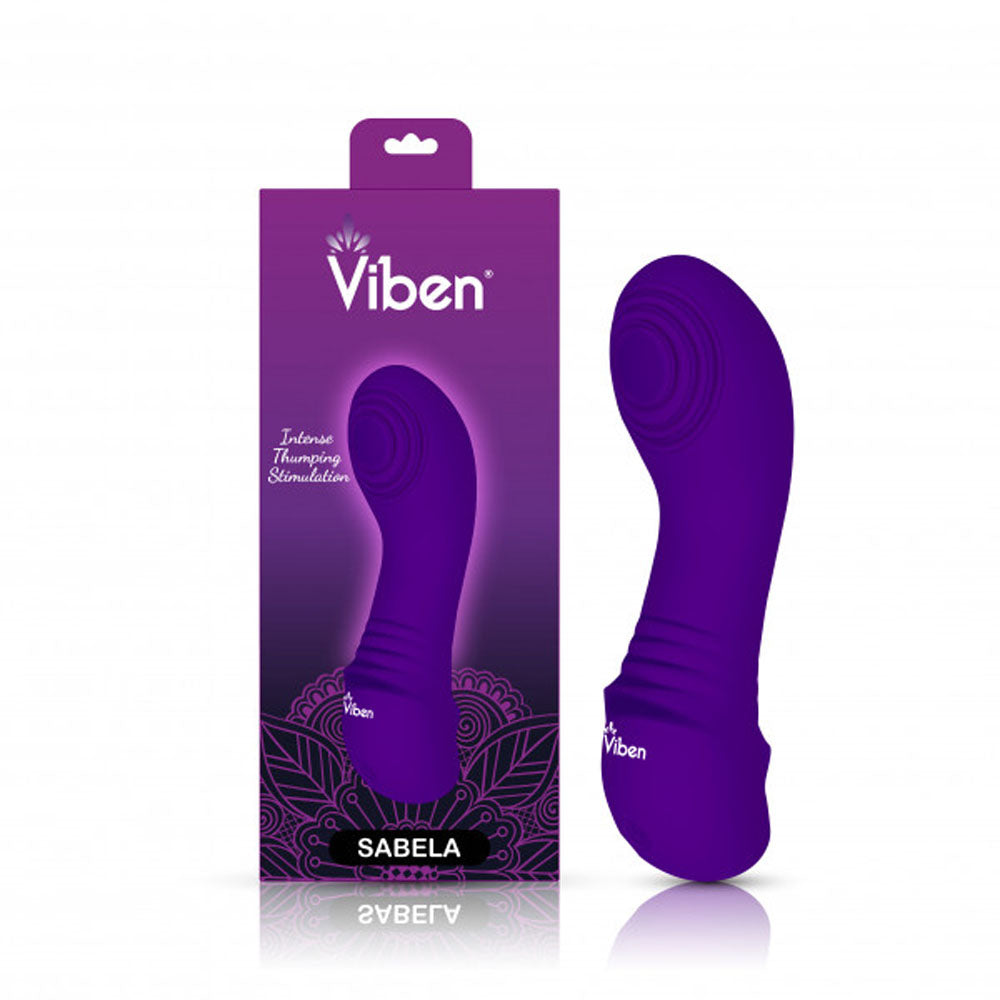 Sebela Mini G-Spot Vibe w Thumping Stim
