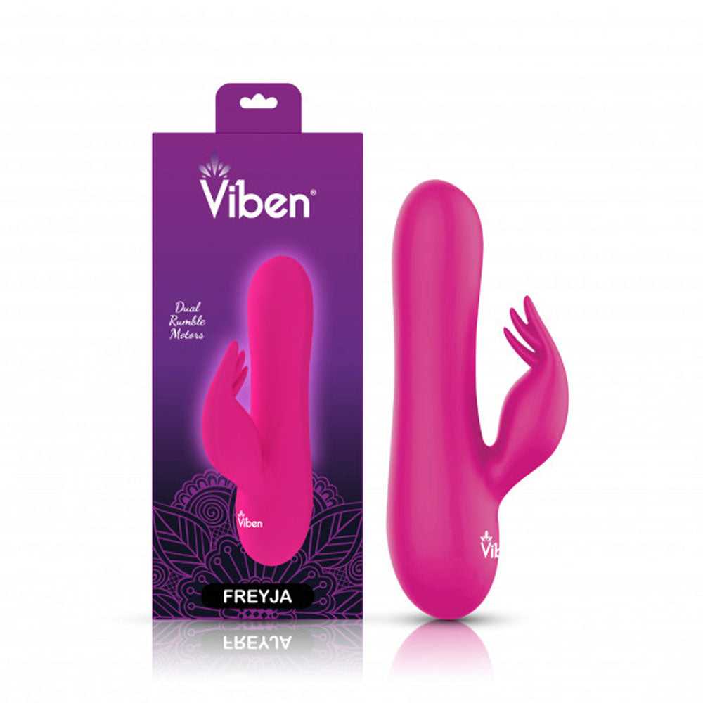 Freyja Mini G-Spot Rabbit Vibe w Tickler