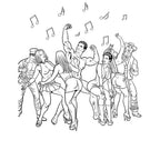 Bachelorette Party Colouring Book *