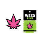 Enamel Pin: Pink Leaf