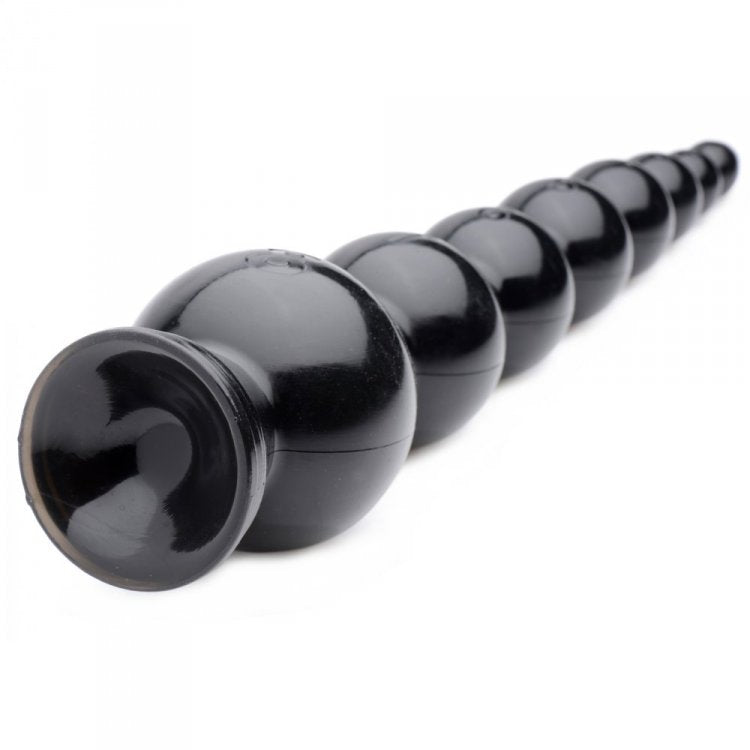 Hosed 19" Graduated Beaded Anal Snake