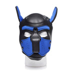 Spike Neoprene Puppy Hood - Blue