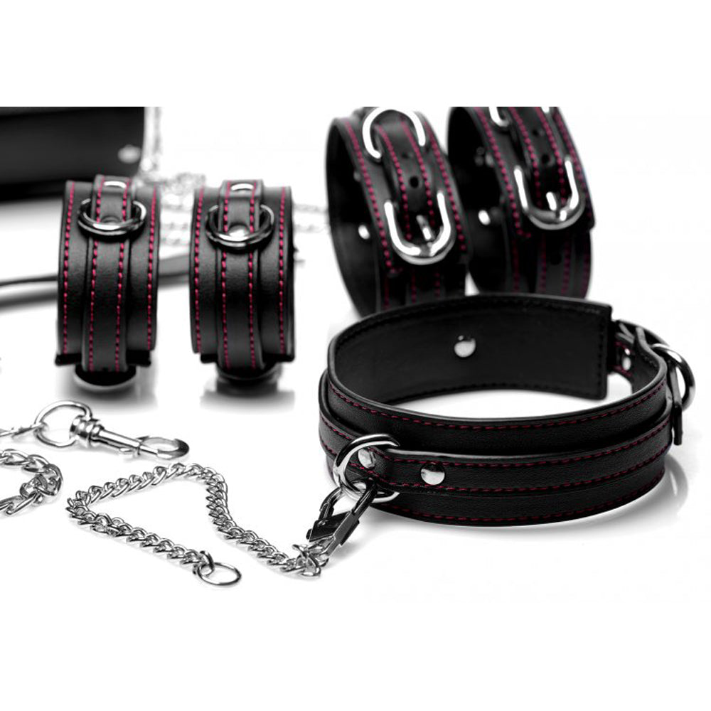 Kinky Clutch Black Bondage Set w/ Case *