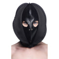 Strict Zip Front Bondage Black Hood *