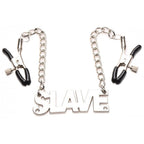 Enslaved Slave Chain Nipple Clamps