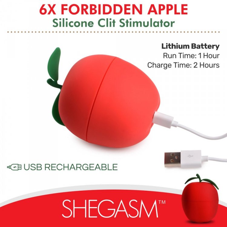 Forbidden Apple Silicone Clit Stim *