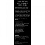 Jizz Unscented Water-Based Lube - 34oz