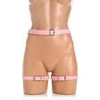 Bondage Harness W/ Bows - M/L - Pink