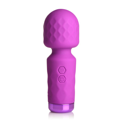 10X Mini Silicone Wand - Purple