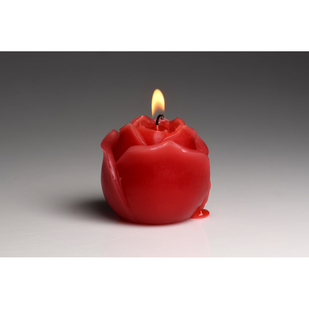 Flaming Rose Rose Drip Candle