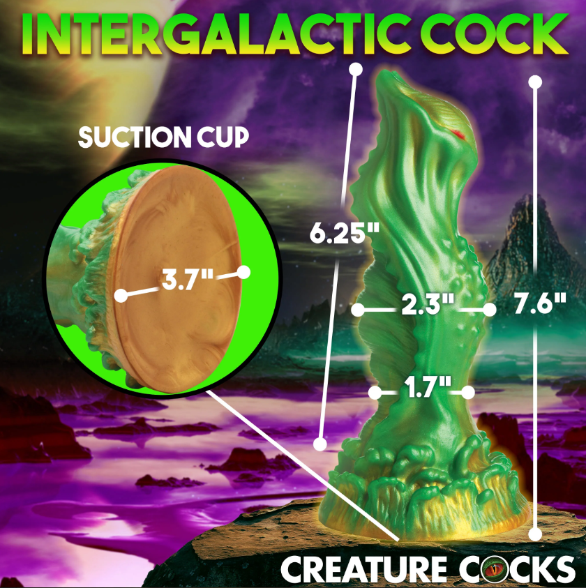 Nebula Alien Silicone Dildo *