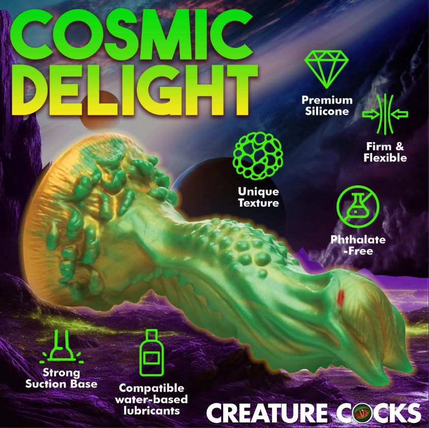 Nebula Alien Silicone Dildo *