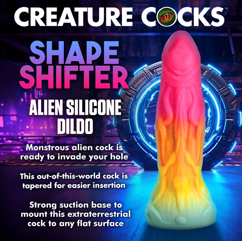 Shape Shifter Alien Silicone Dildo