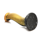 Golden Mamba Snake Silicone Dildo