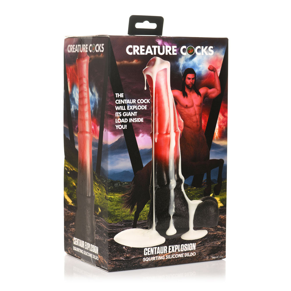Centaur Explosion Squirting Silicone Dil