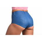 Booty Shorts 6" Dildo Silicone S/O Small
