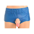 Booty Shorts 6" Dildo Silicone S/O Small