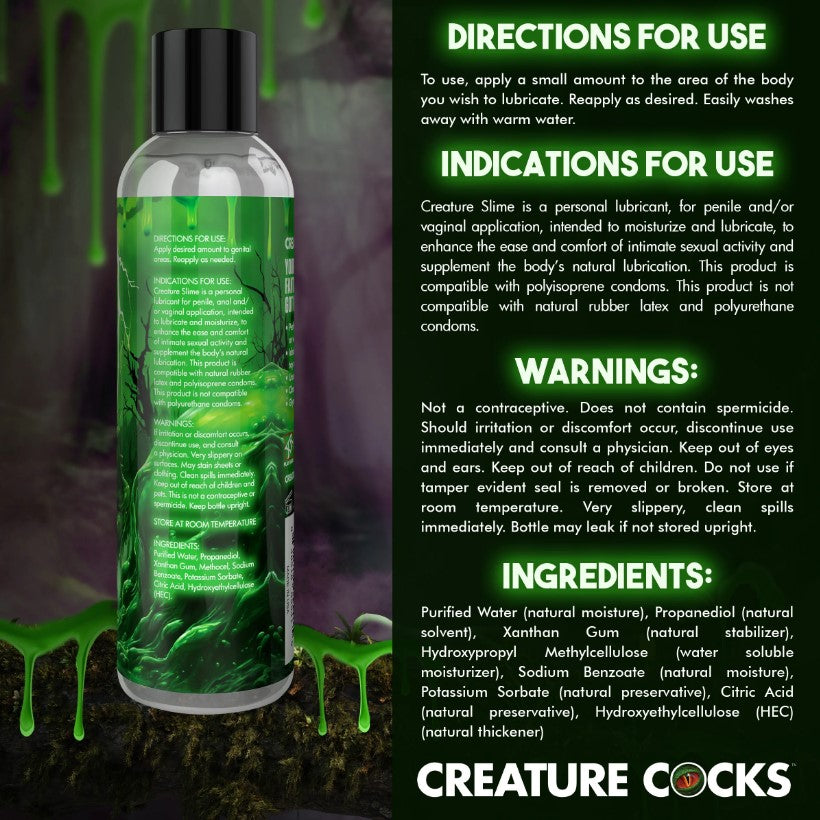 Creature Slime Water-Based Lube 8oz