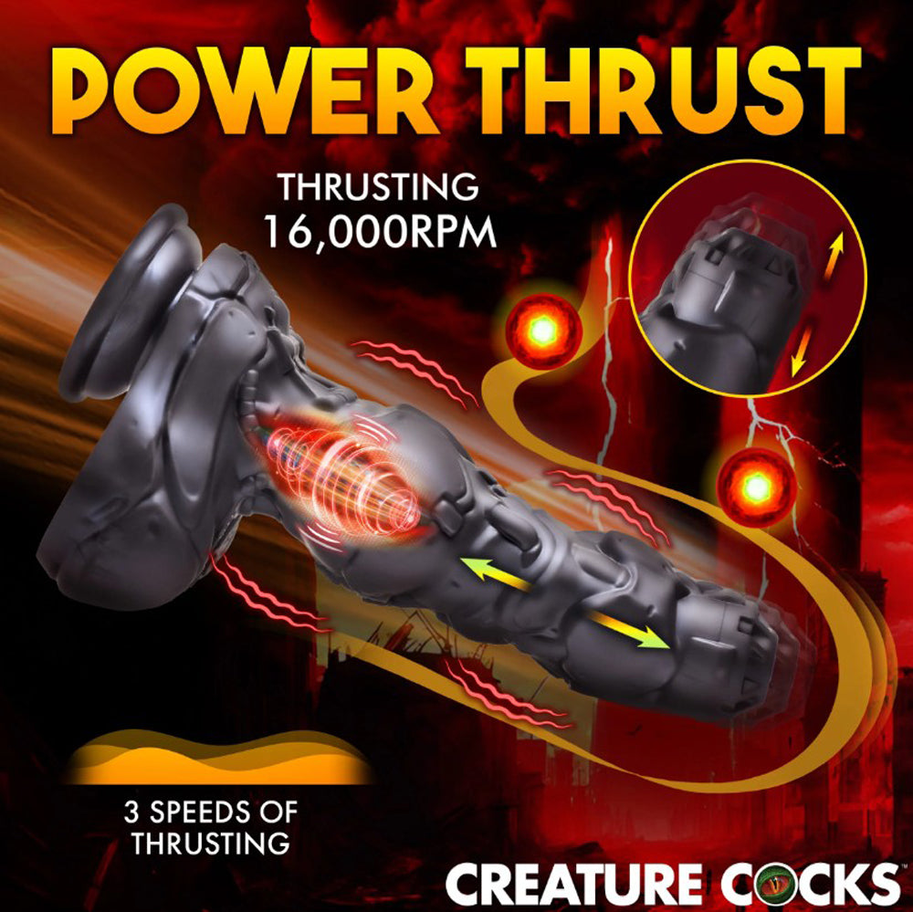Cyborg Cock Thrusting & Vibrating Dildo