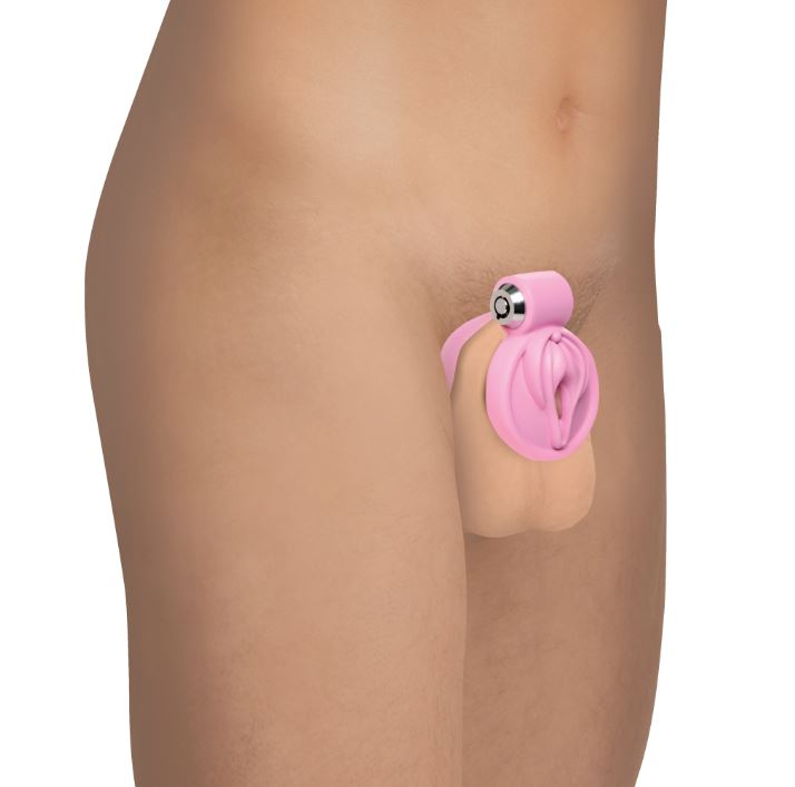Pussification Chastity Cock Cage
