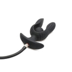 Dark Pearl Inflatable Vibrating Butt Plu