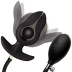 Dark Pearl Inflatable Vibrating Butt Plu