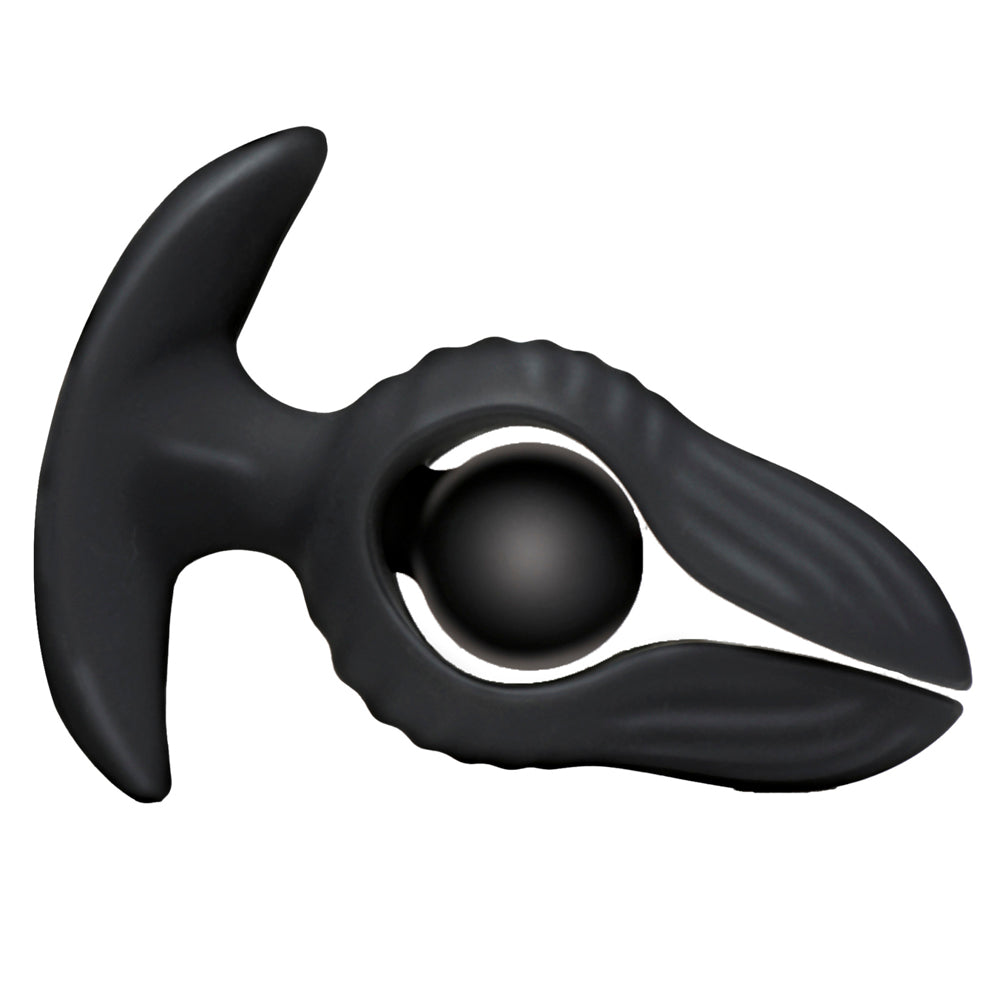 Dark Pearl Inflatable Vibrating Butt Plu