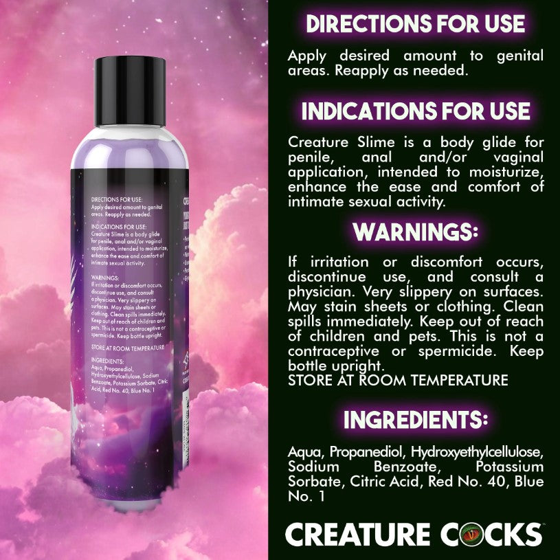 Creature Slime - Purple H2O Lube - 8oz
