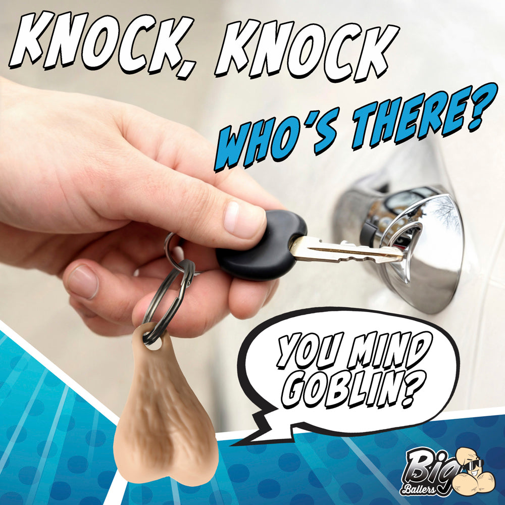 Big Nuts Keychain - Light
