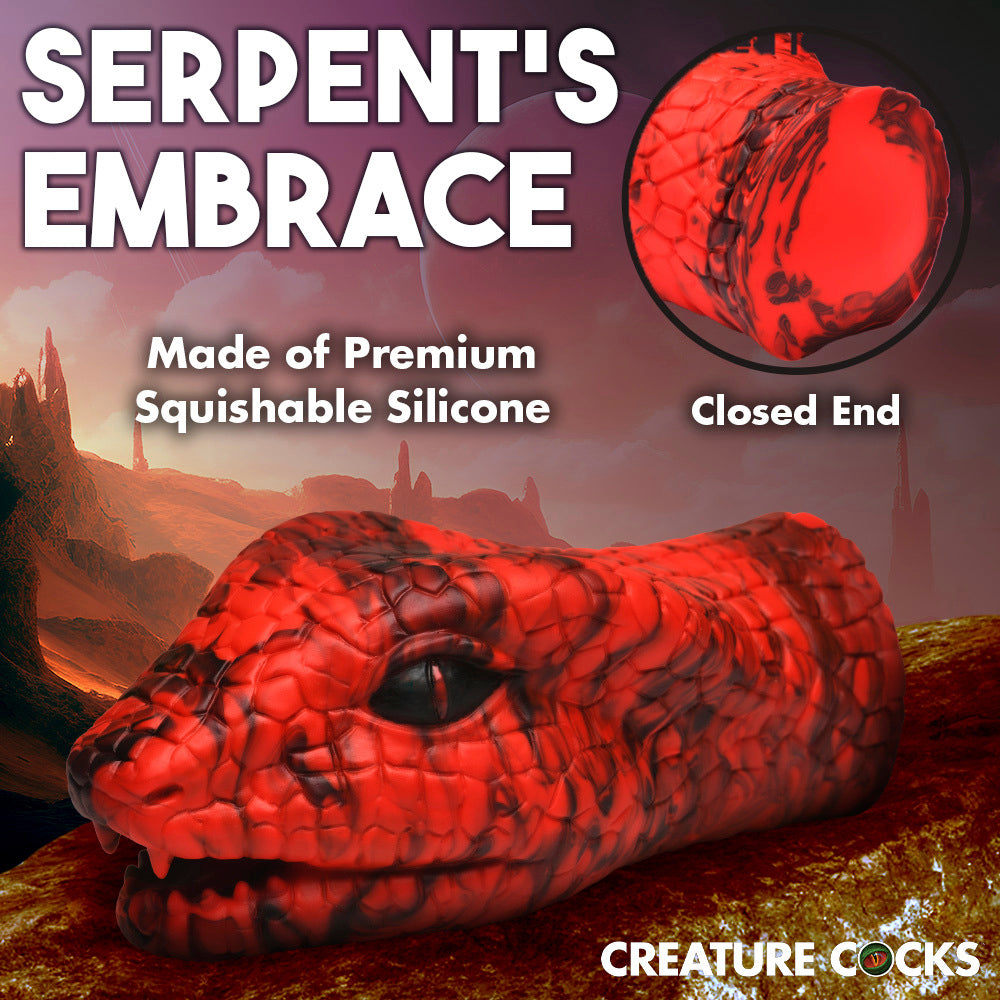 Serpentine Stroker Silicone - Red