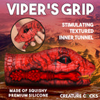 Serpentine Stroker Silicone - Red