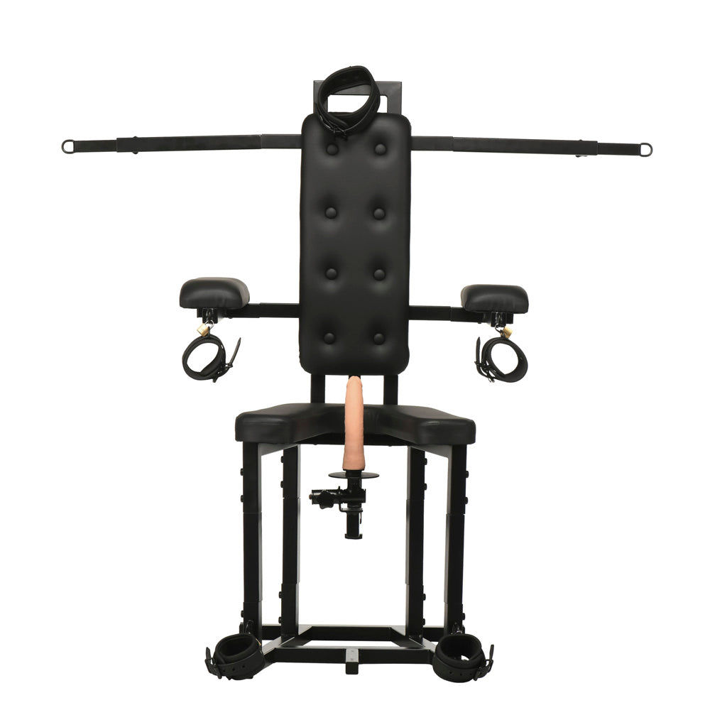 Enforcer Chair with Sex Machine