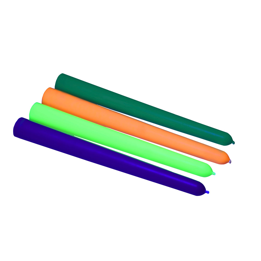 UV Blacklight Reactive Drip Candles 4pk