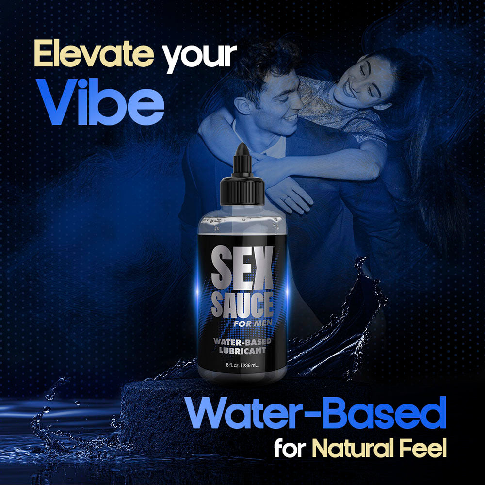 Sex Sauce for Men Water-Based Lube 8oz