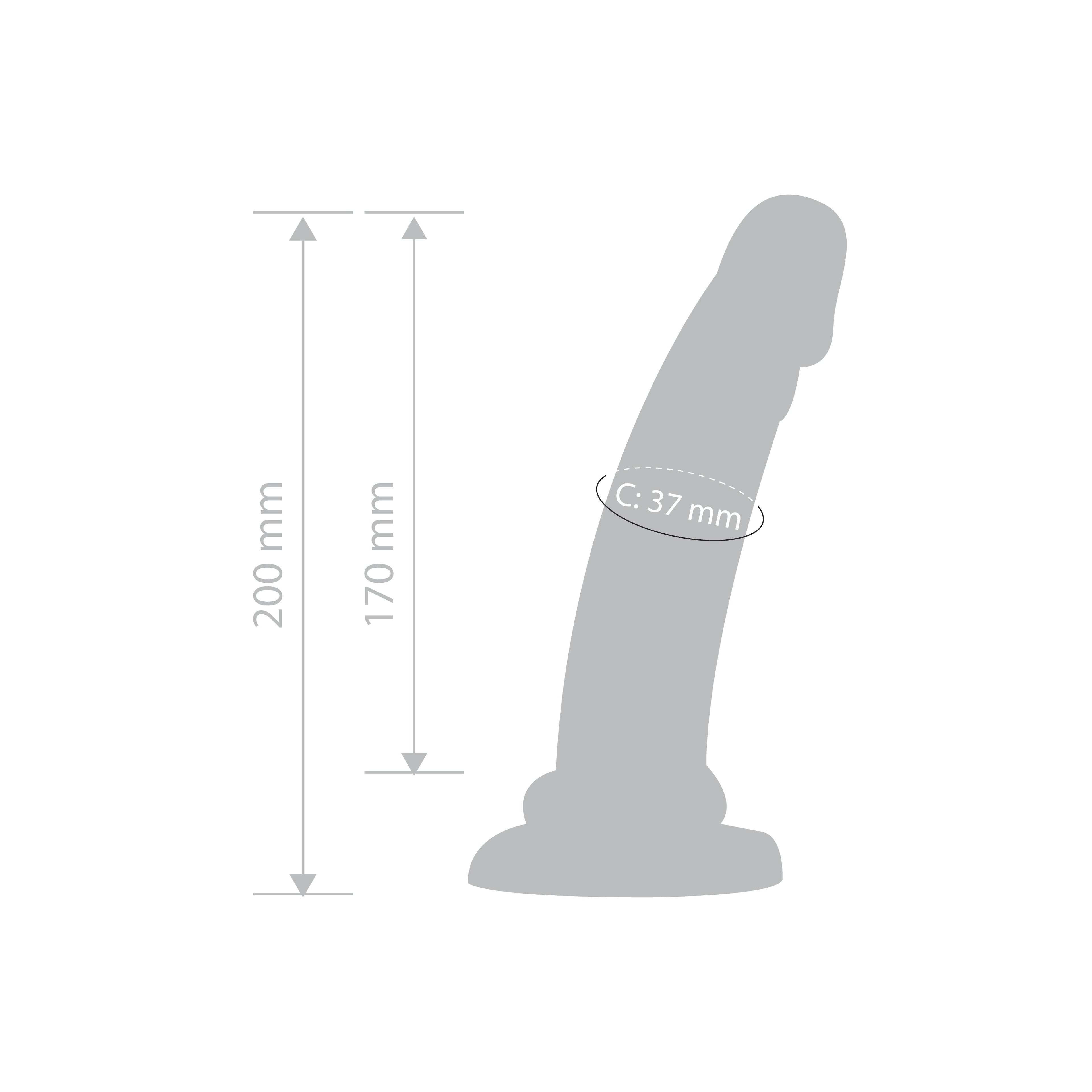 Together 6" Heartfloat Bliss Silicone Dildo