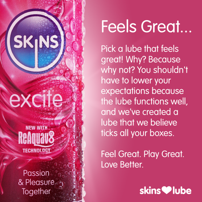 Skins Excite Tingling Water Based 4.4oz