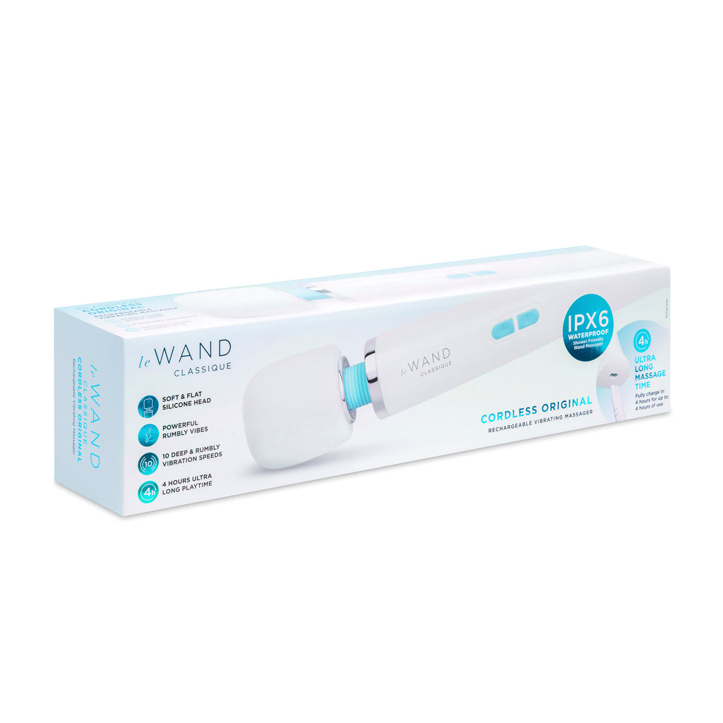 Le Wand Classique Rechargeable Vibrating Wand Massager
