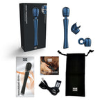 Man.Wand EDGY Vibrating Wand – Stellar Blue