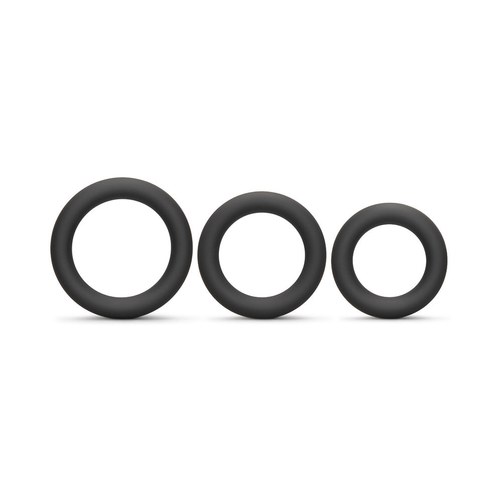 SNUG RING SWOLE - 3-PACK SNUG FIT THICK SILICONE COCK RING