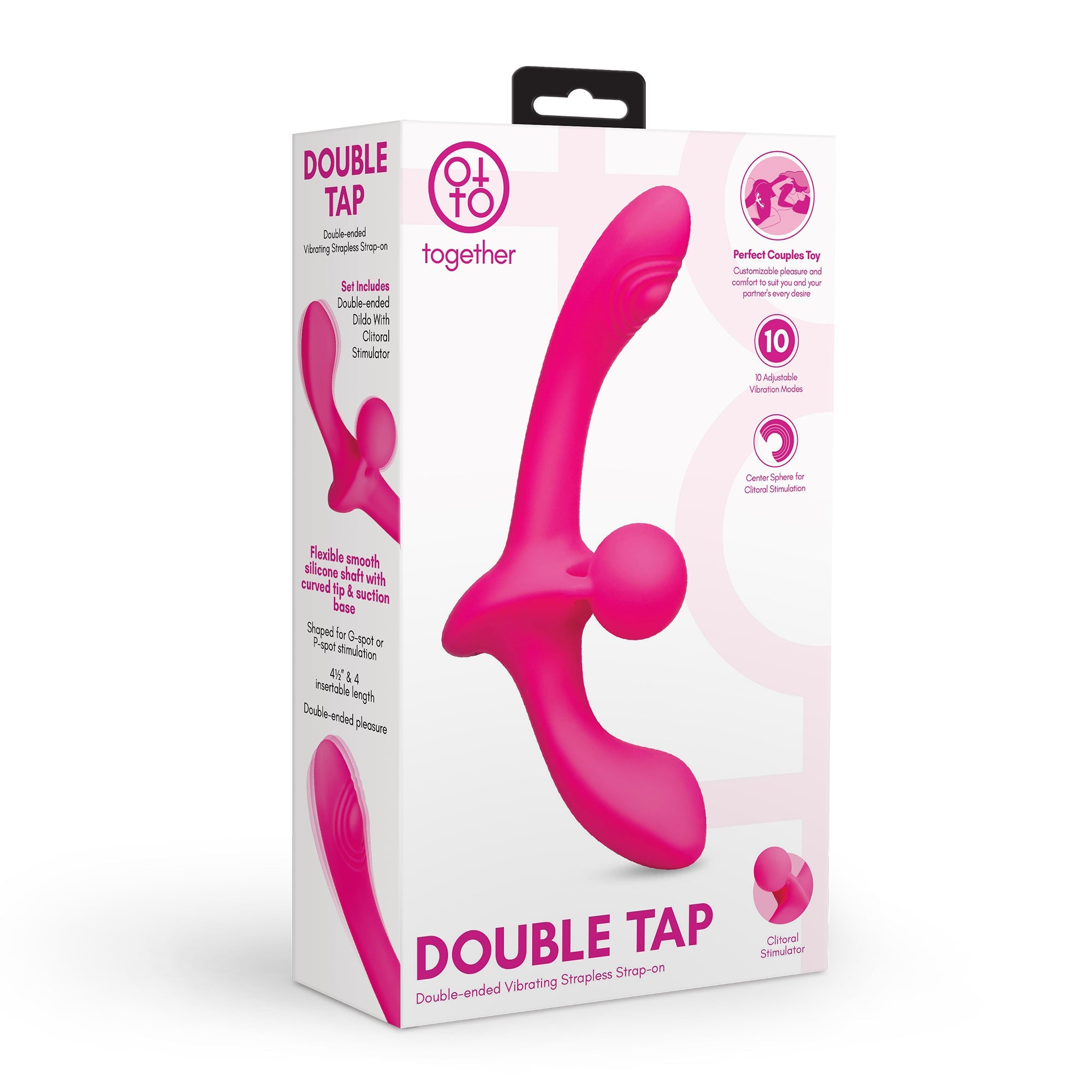 Together Toys Double Tap Couples Vibrator