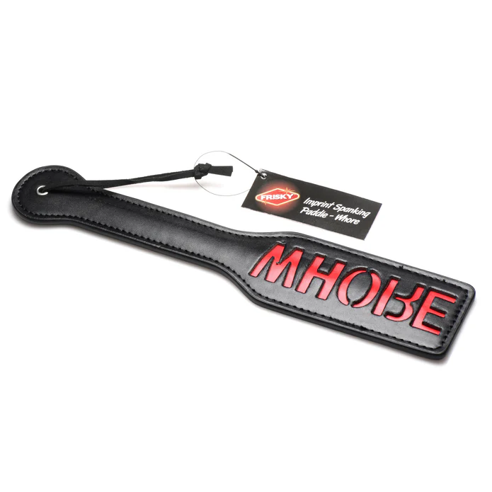Imprint Spanking Paddle - Whore