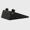 Liberator Black Label Ramp Sex Positioning Pillow with Cuffs Decor – Velvet Black