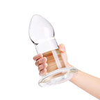b-Vibe Advanced 8-Inch Glass Anal Dilator