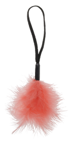 Peach Wrist Feather Tickler