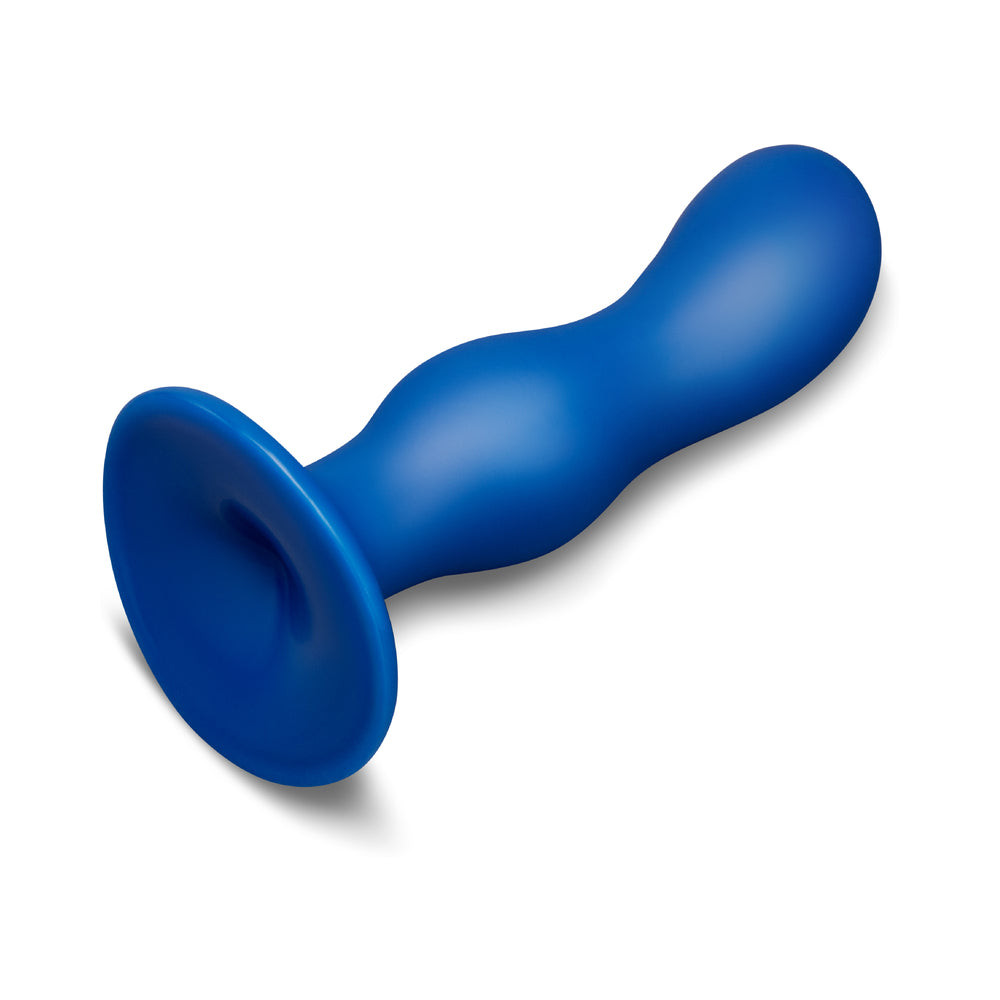 MILK - 8.5" CURVED ANAL TRAINER WITH TAPERED TIP AND SUCTION CUP