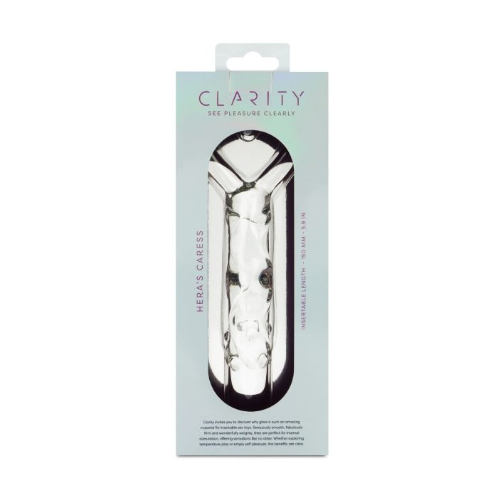 Clarity - Glass Dildo - Hera's Caress