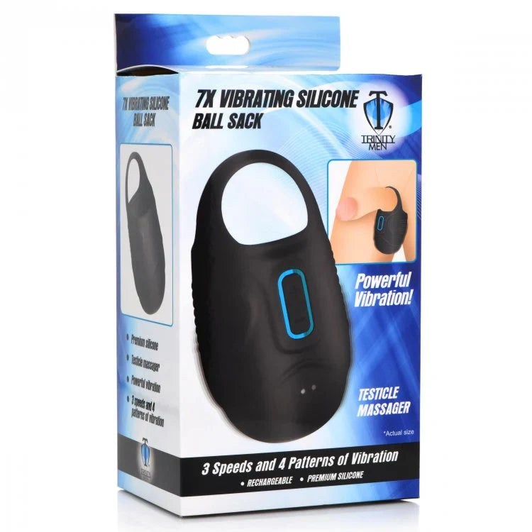 7X Vibrating Silicone Ball Sack *